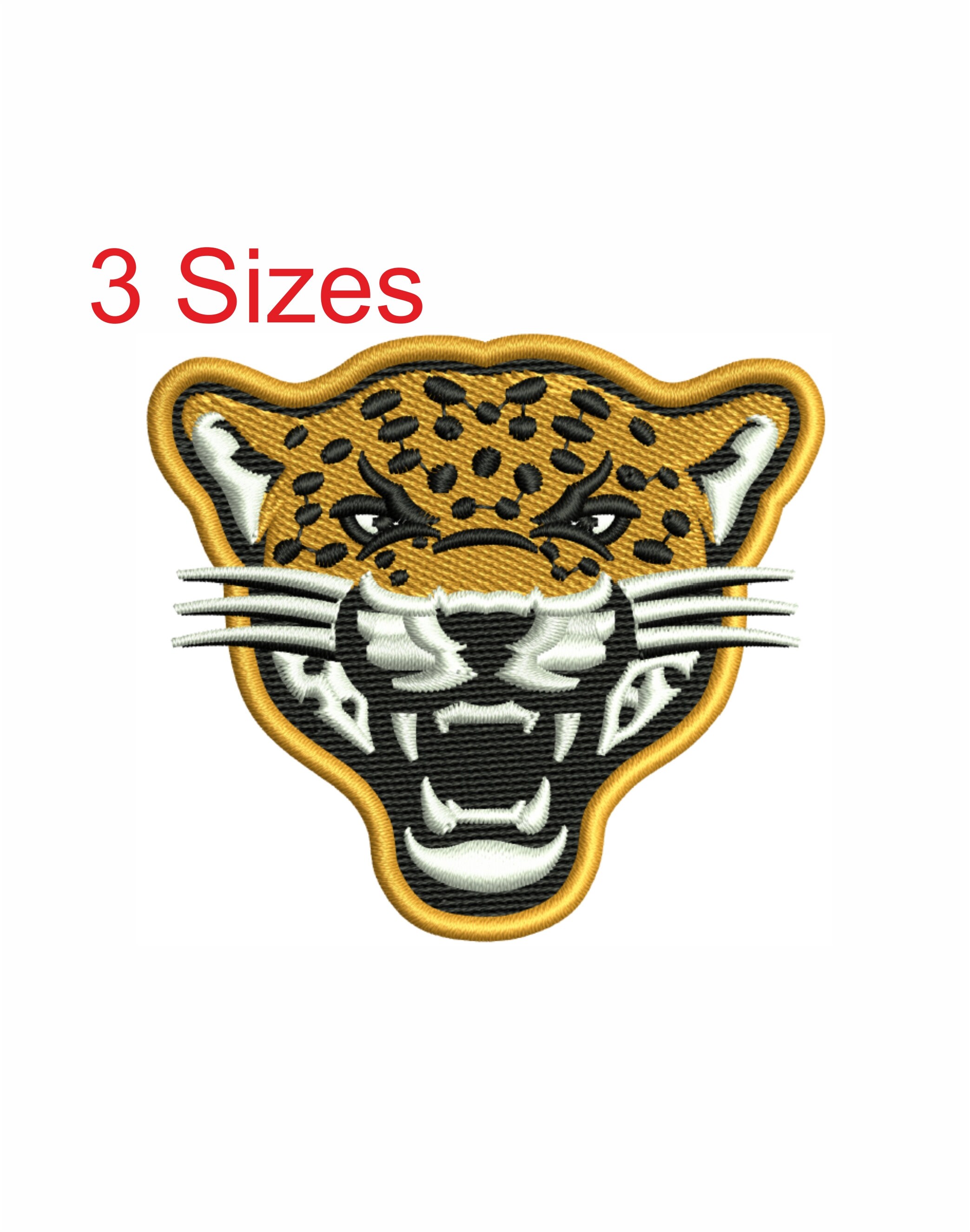 Jaguar Mascot Logo Embroidery Design Jaguar Mascot Logo Pes - Etsy Norway