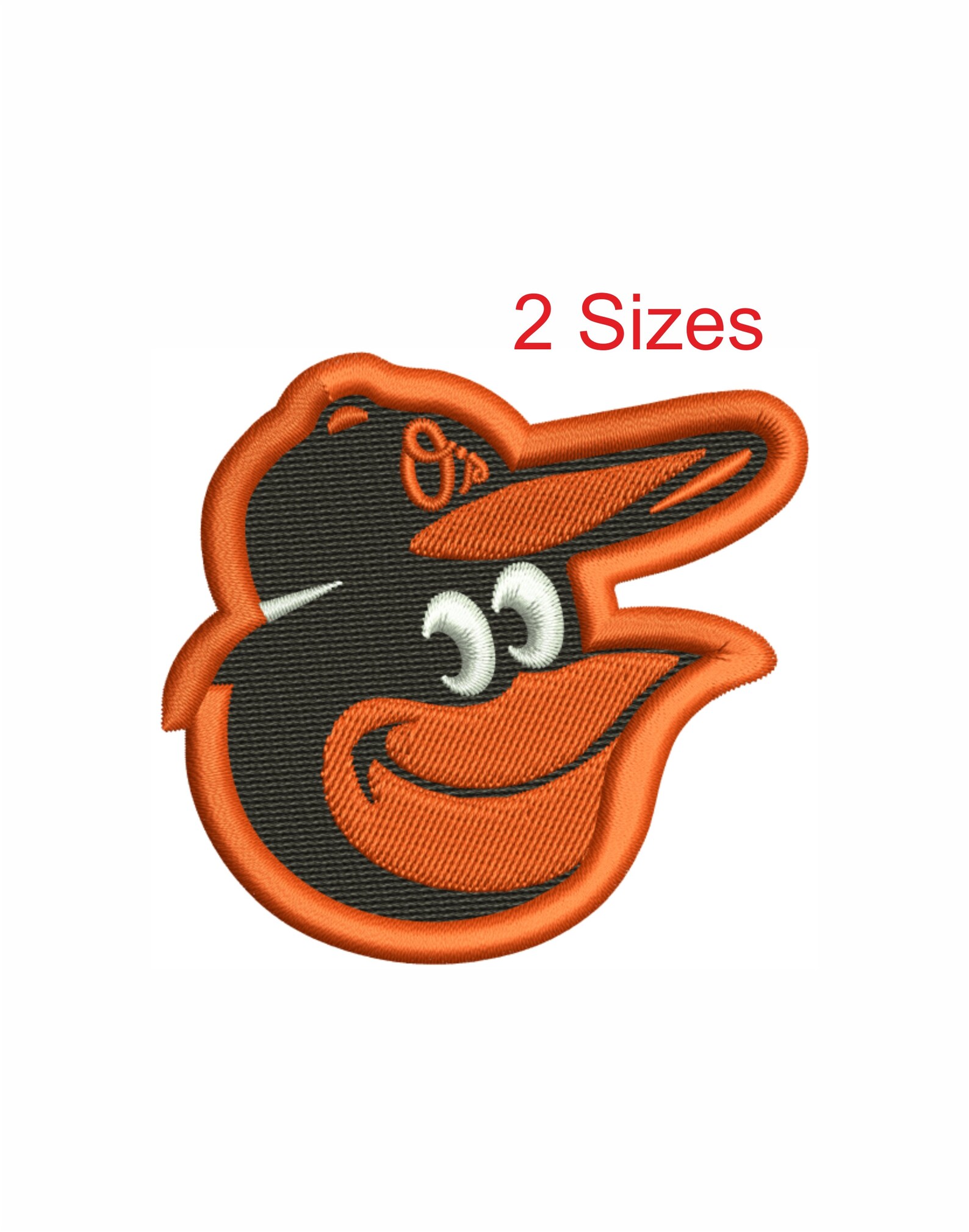 Baltimore Orioles logo Embroidery design Baltimore Orioles Etsy