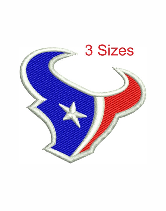 Houston Texans Embroidery Design Houston Texans Pes File Etsy