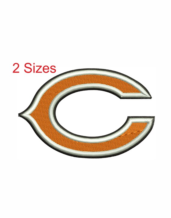 Chicago Bears Embroidery Design Chicago Bears Pes File Etsy