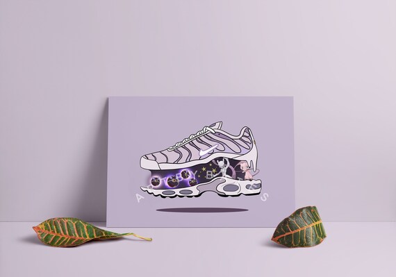 Nike TN Air Max Plus Purple Mewtwo - Etsy España