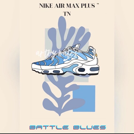 Nike air max plus battle deals blue