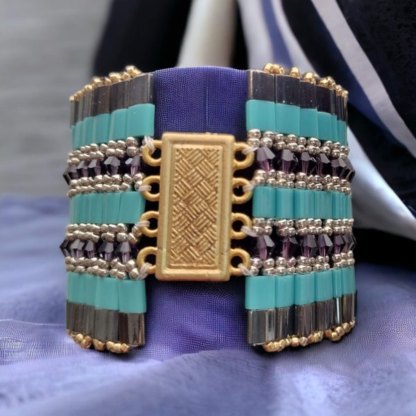 Egyptian Style Cuff Bracelet