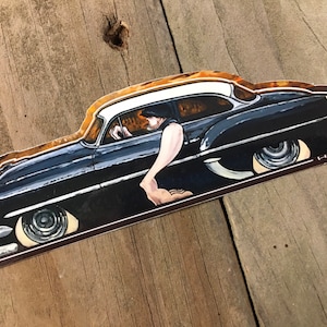 Hotrod Rat-rod 54 Chev Sticker Chevy Hixpinstriping Free US Shipping