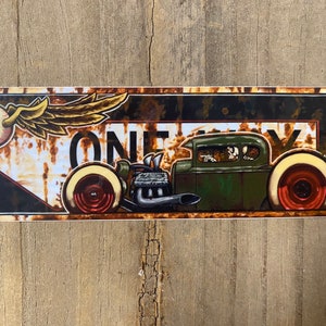 1931 Ford Coupe Sticker: Original Hotrod Art Vinyl Decal