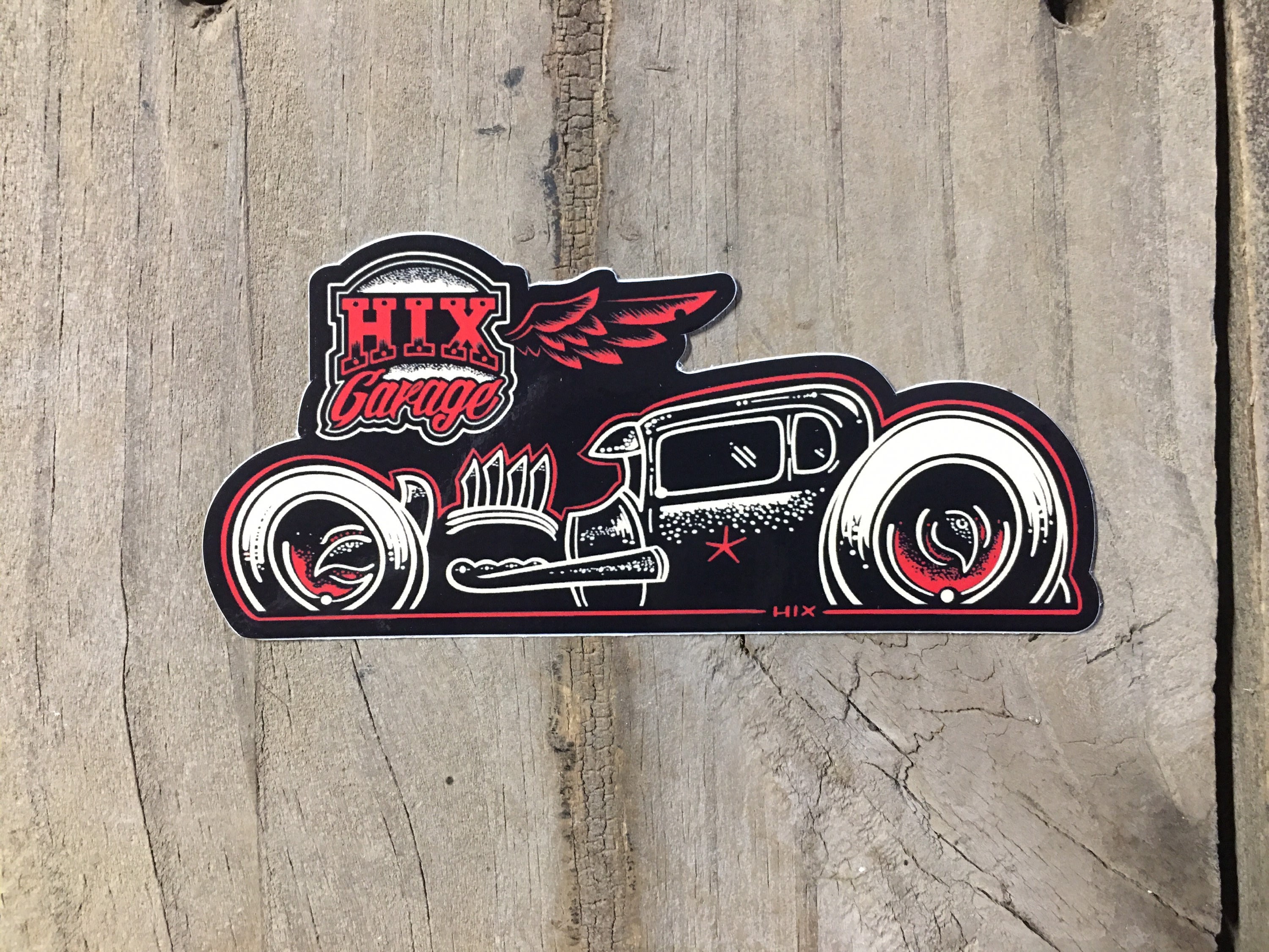 HIGH-LIFE OLDIES GARAGE ステッカー Hixgarage Logo Ratrod Original Art Free US Shipping - Etsy