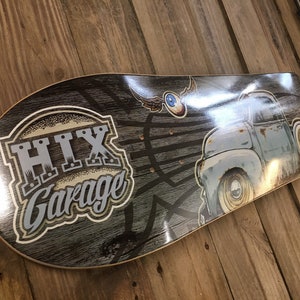 1954 Chevrolet truck skateboard heat pressed printed zdjęcie 2