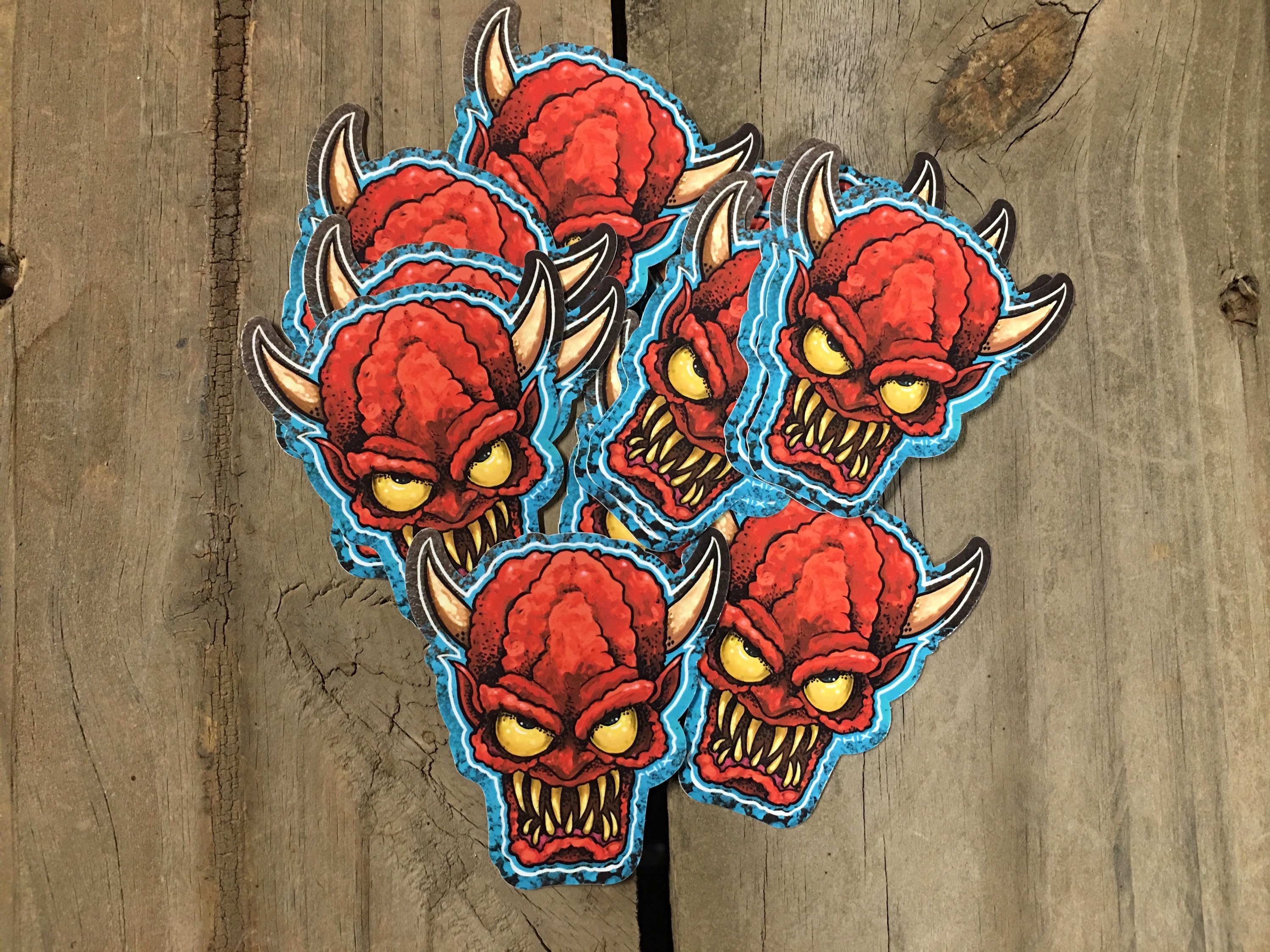 Demon Vinyl Decal Sticker Hotrod - Etsy