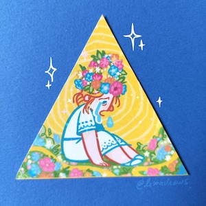 Crying Dani - Sparkly Sticker - Midsommar