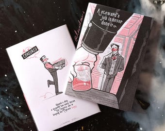 A Steward is Never Done - A6 Risograph Zine