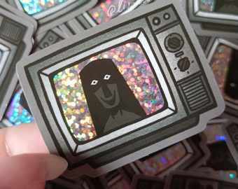 Monster in the static - Sticker - Analoge horror