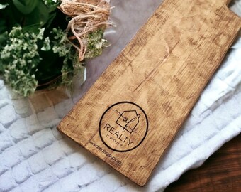 Corporate Gift Charcuterie Board Company Logo Gift for Employee Marketing Gift