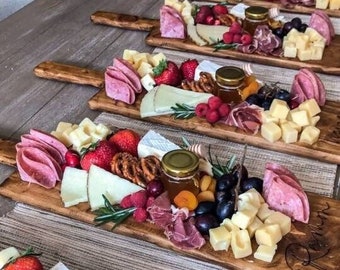 Engraved Charcuterie Board Personalized Grazing Table Display Cheese Tray Housewarming Gift Hostess Gift