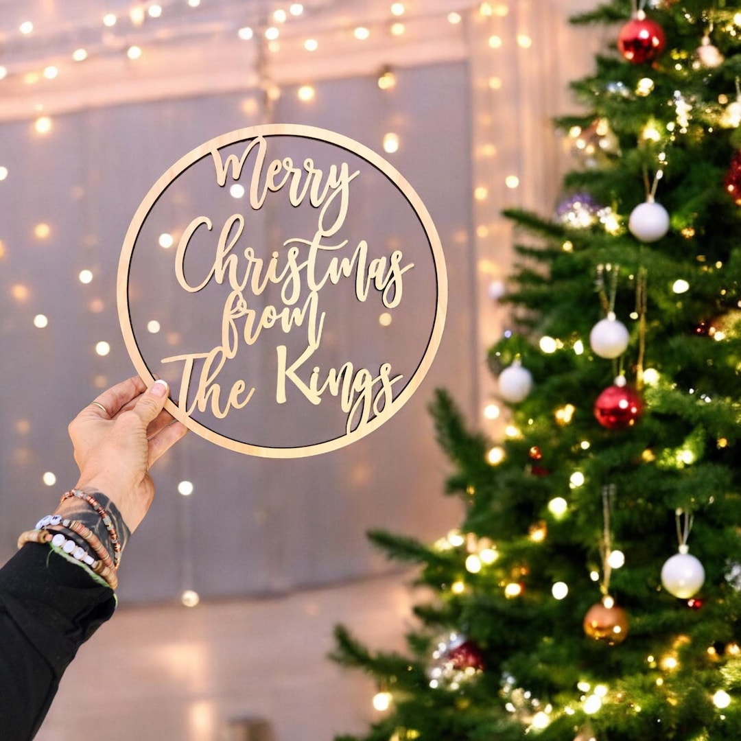 Copertura Per Porta Di Natale - Striscione Decorativo 180x90 Cm In Poliestere, Con Corda, Per Feste E Foto