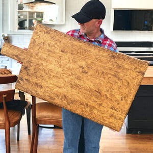 Party Hosting Gift: Huge Charcuterie Board | Giant Serving Tray | Personalized Meat Board | Large Cheese Board for Appetizers