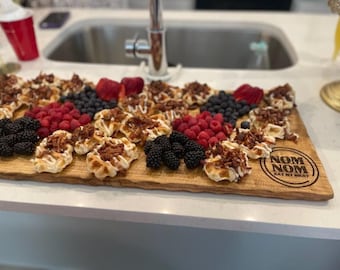 Engraved Logo Charcuterie Board: Personalized Business Gift