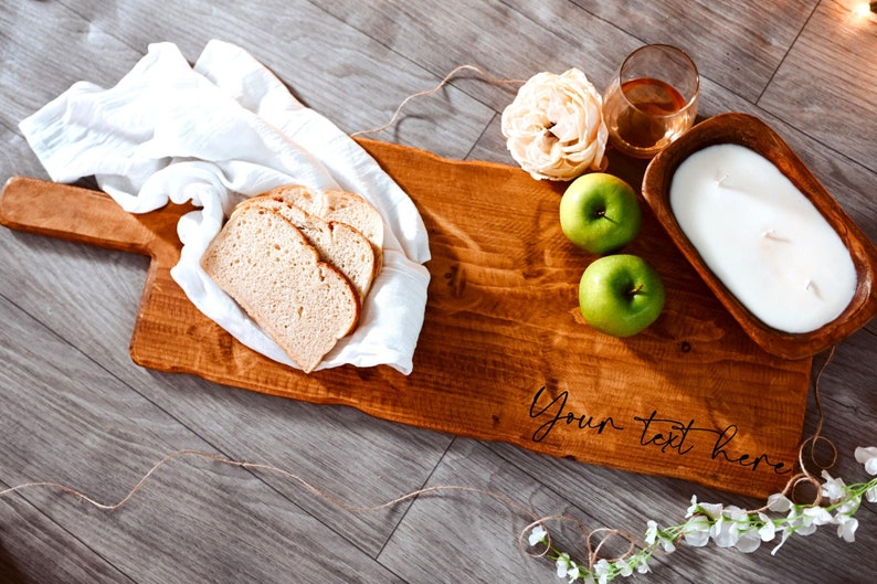 Personalized Serving Board with handle, Charcuterie Board, Monogrammed Personalized Cheese Board, Engagement Gift, Bridal Shower Gift image 7