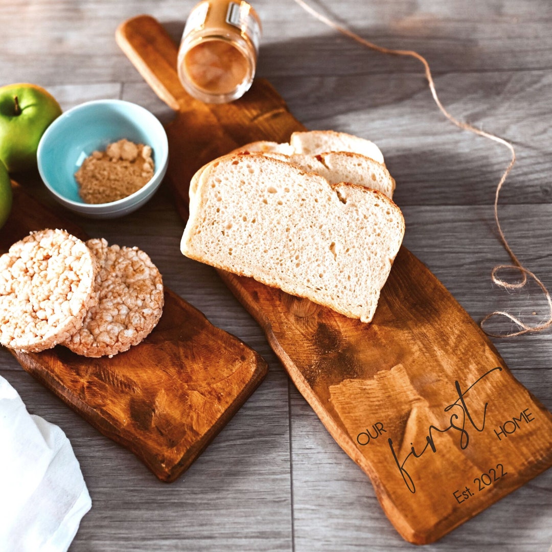 Custom Our First Home Charcuterie Board Personalized First Home Gift ...