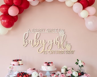Teken: babyshower babyshower aardbei