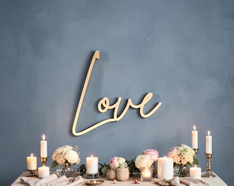 Liefdesbord: romantisch bruiloftsdecor | Sweetheart tafelachtergrond | Wanddecoratiebord jubileum
