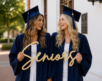 Placa para formandos: Decoração para festa de formatura | Painel para fotos de formandos do ensino médio