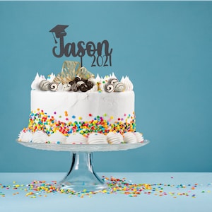 Name Abschluss Cake Topper Klasse von 2024 Party Dekorationen Herzlichen Glückwunsch grad Abitur Graduierung College Abschluss Bachelor Abschluss