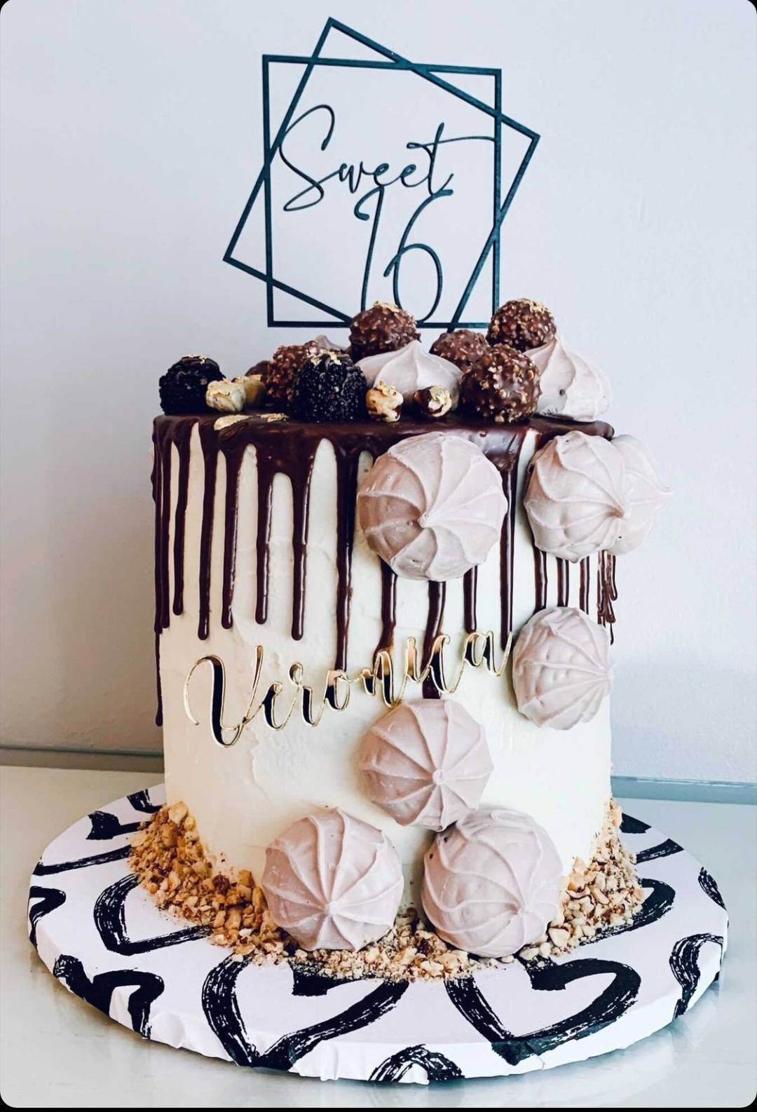 GothicBride 2025 16° compleanno ragazza, 16° compleanno, targa in legno