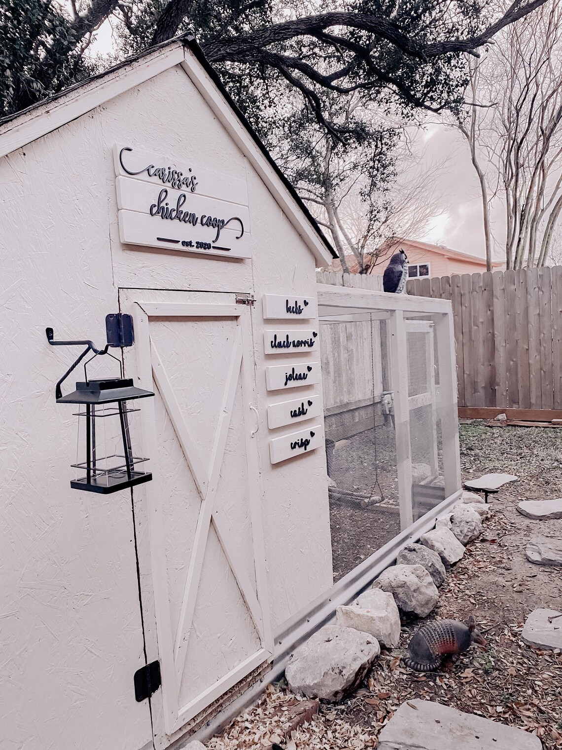 Rustic Chicken Coop Sign Personalized Chicken Gift Gift for Etsy