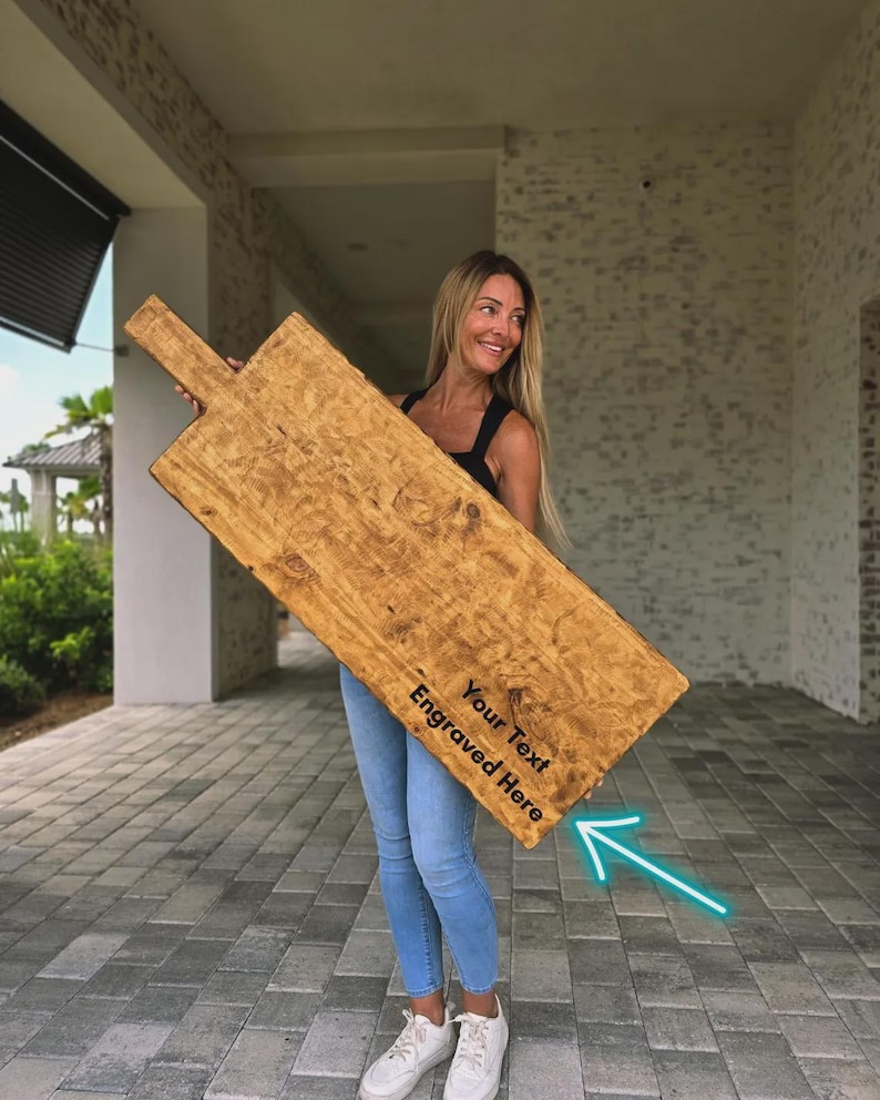 Personalized Charcuterie Board: Hostess Gift | Rustic Cutting Board | Cheese Board | Farmhouse & Antique Decor image 18