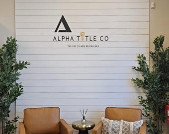 3d Business Logo Sign for Desk or Wall Custom Reception Sign Office Sign Lobby Sign for Office Laser Cut Logo