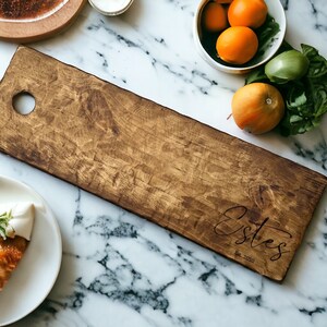 Personalized Charcuterie Board Gift Wedding Gift for Couple Custom Gift for Him Custom Cheese Board Cocktail Night Appetizers Tray