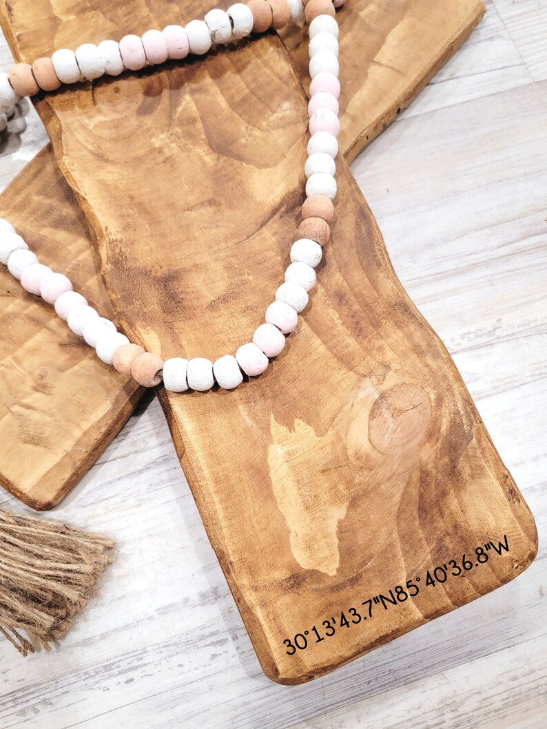 Custom Home Coordinates Engraved Cutting Board Charcuterie Etsy