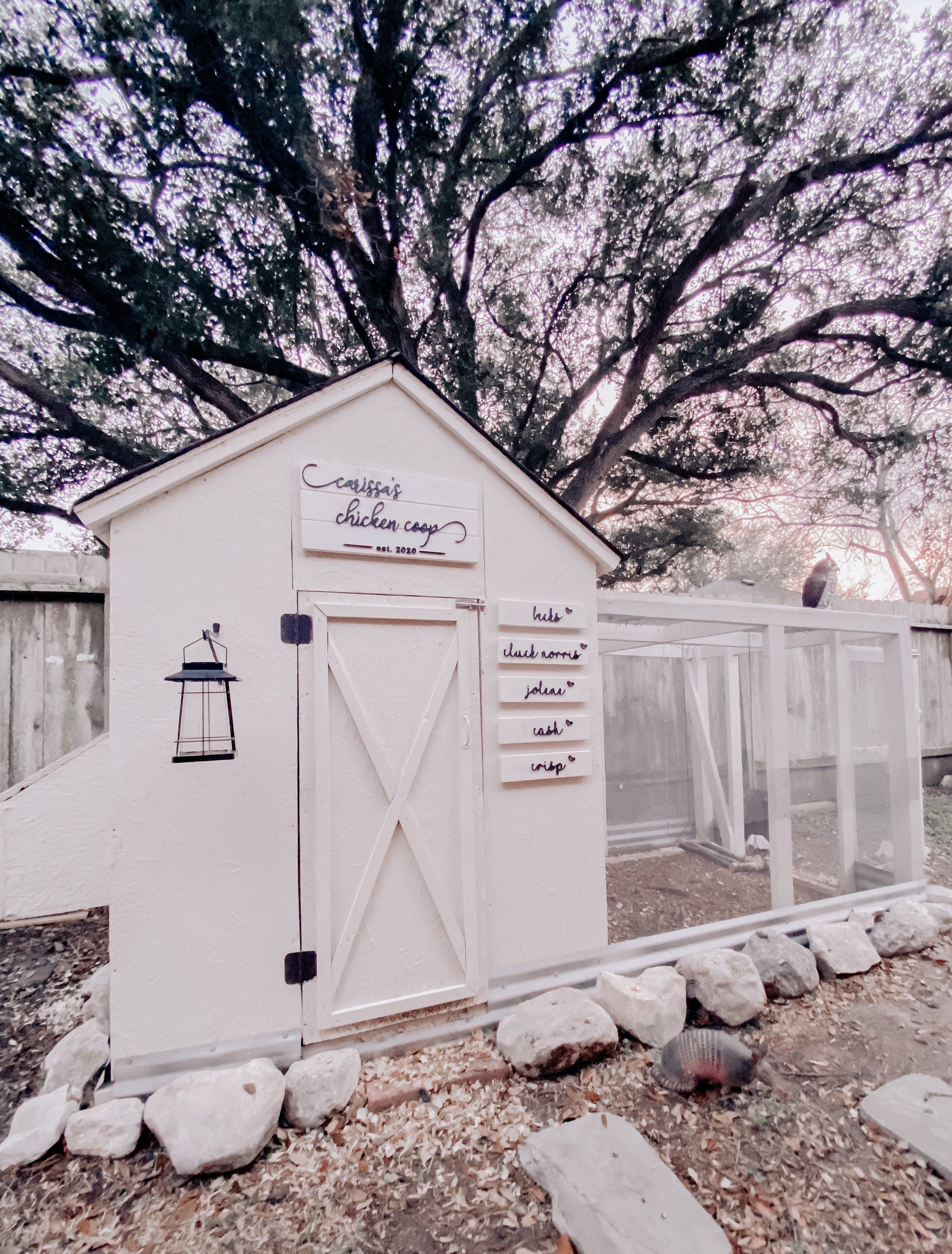 Rustic Chicken Coop Sign Personalized Chicken Gift Gift for Etsy
