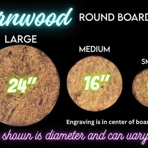 Barnwood Round Boards