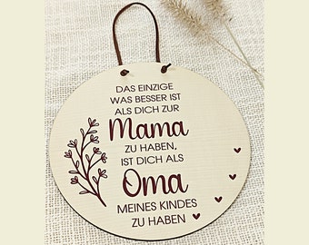 Wooden sign | Gift for grandma and mom | Mother's Day gift