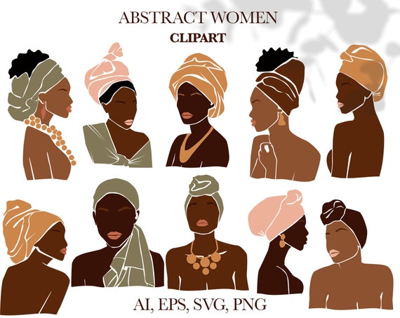 Download African American Female Svg Black Women Png Commercial Use Floral Woman Clipart Women With Flower Abstract Female Png Feminine Print Digital Drawing Illustration Wearefunnel Com