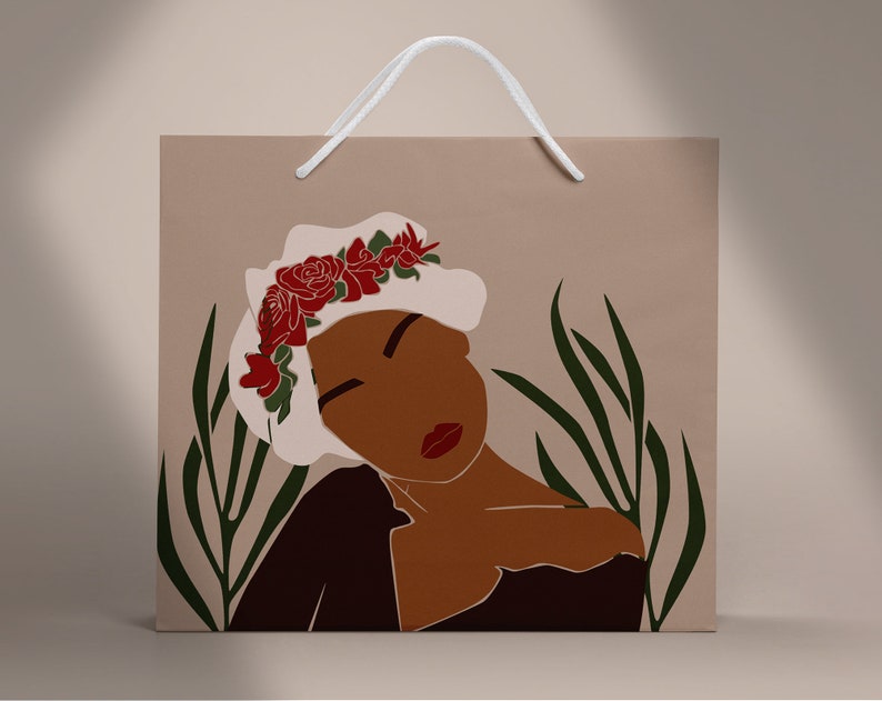 Download Feminine Print African American Female Svg Black Women Png Women With Flower Abstract Female Png Commercial Use Floral Woman Clipart Art Collectibles Drawing Illustration Mclansys Com