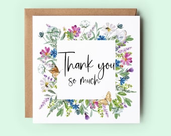 THANK YOU SO MUCH カードセット Thank You Sew Much - Boxed Set of Six – Good Juju Ink