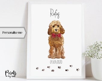 cockapoo wall art