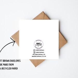 a close up of a piece of paper on top of a card