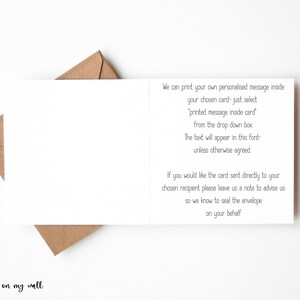Gepersonaliseerde eerste verjaardagskaart, First Time Around The Sun, kaarten voor dochter, 1e verjaardag, kaart voor nichtje, kaart voor kleindochter afbeelding 5