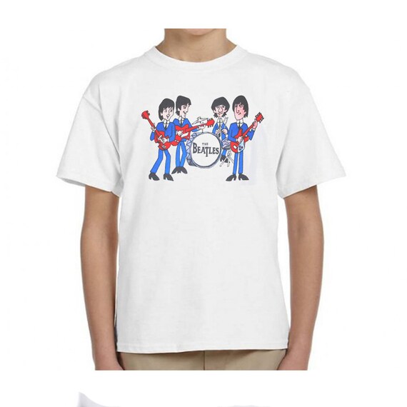 beatles cartoon t shirt
