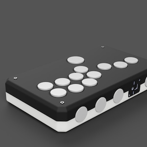 3D- Print Box V2, 3d Printed Button Box [STL print files]