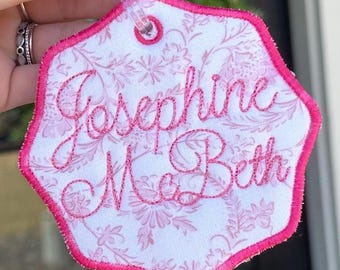 Custom Name Bag Tag