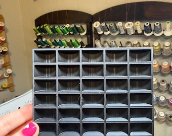 Sewing Bobbin Storage Tray & Organizer