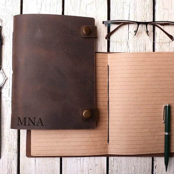 Leather journal lined paper, journal lined paper, leather notebook lined, a5 lined journal, custom lined journal, writing lined journal