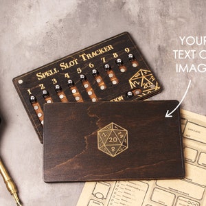 Personalized Magnetic Spell Tracker for DnD 5e