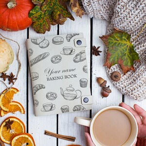Custom Leather Baking Journal: Personalized Family Recipe Book (A5, 180 Pages)