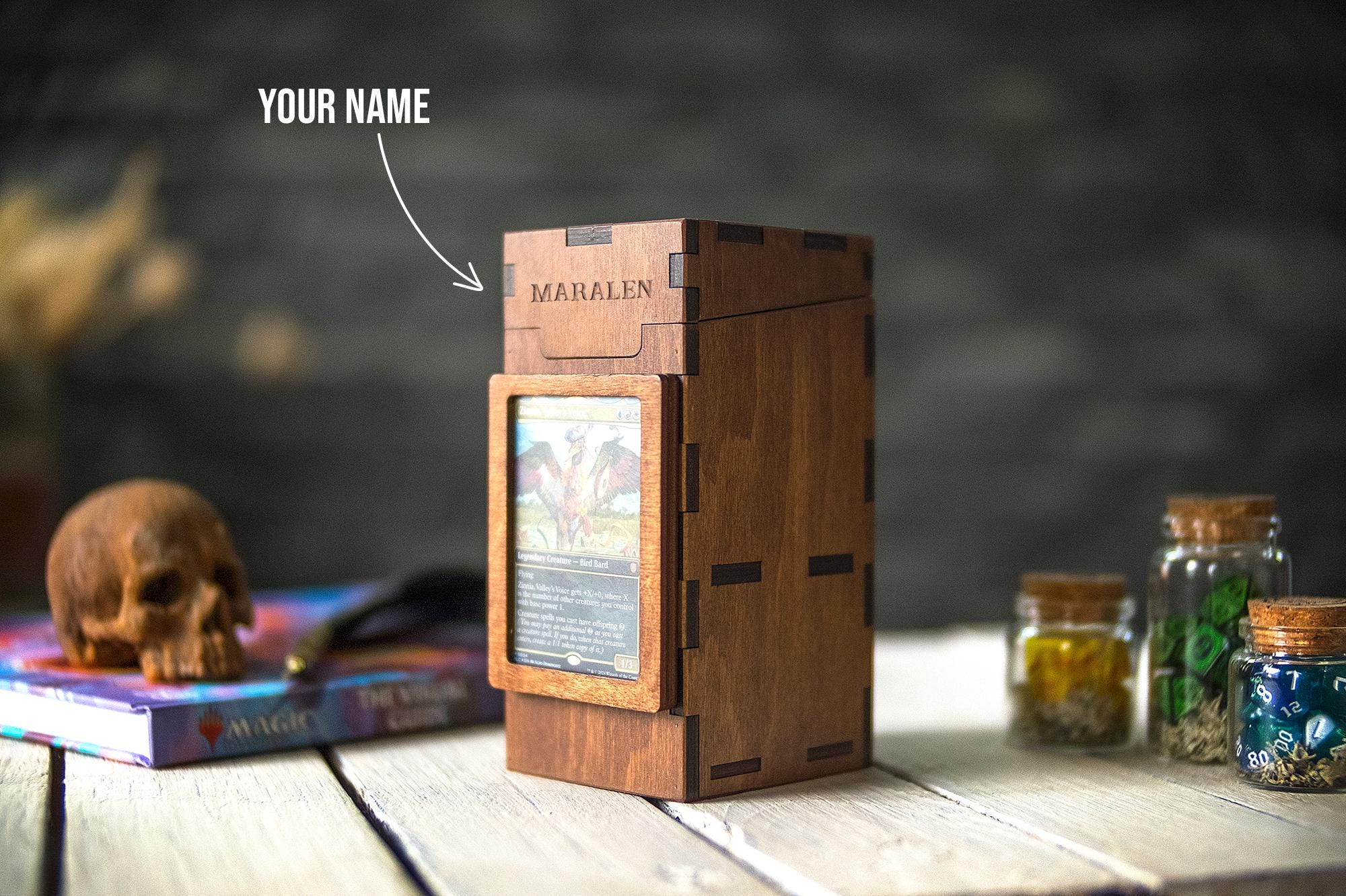 mtg card box holder MTG Deck Box & Card Holder – Tinkering Paws®