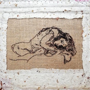 FILO DI VOCE,handmade wall decoration,textile art,craft paper,wood; decorazione da parete handmade, arte tessile, carta artigianale, legno